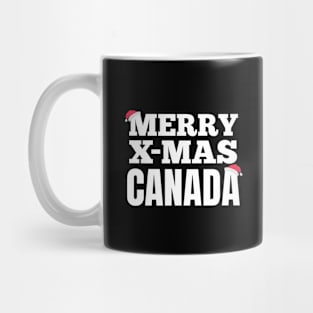 Merry X-Mas Canada Mug